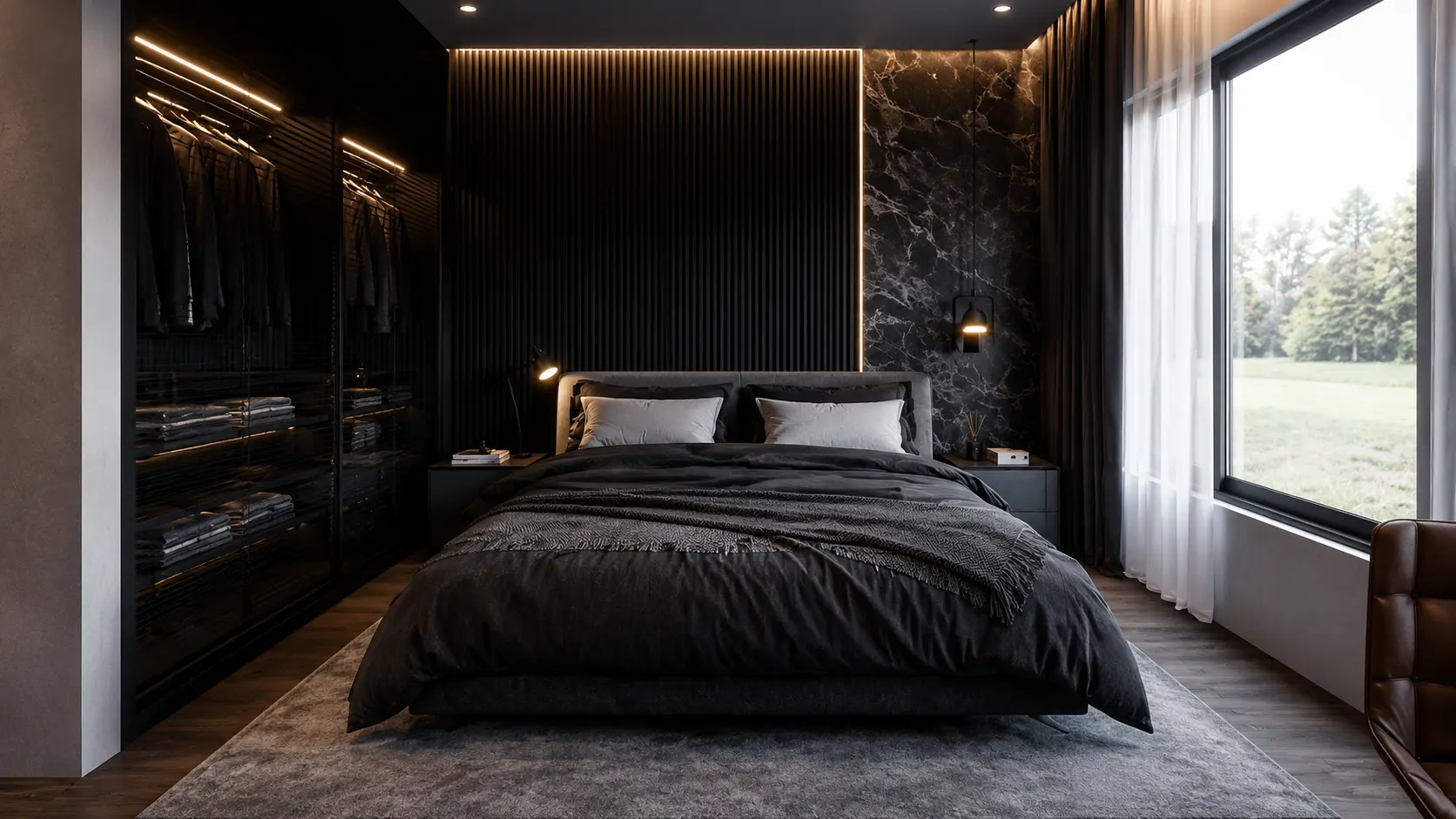 Modern Master Bedroom Design - Architecture Visualization visualization screenshot 1